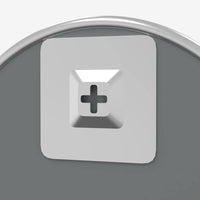 Specchio da Parete-Specchio a Muro-Specchio Decorativo Argento ? 50 cm Rotondo