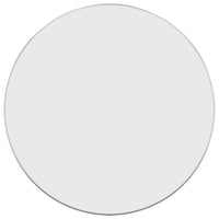 Specchio da Parete Argento Ã˜ 60 cm Rotondocod mxl 73172