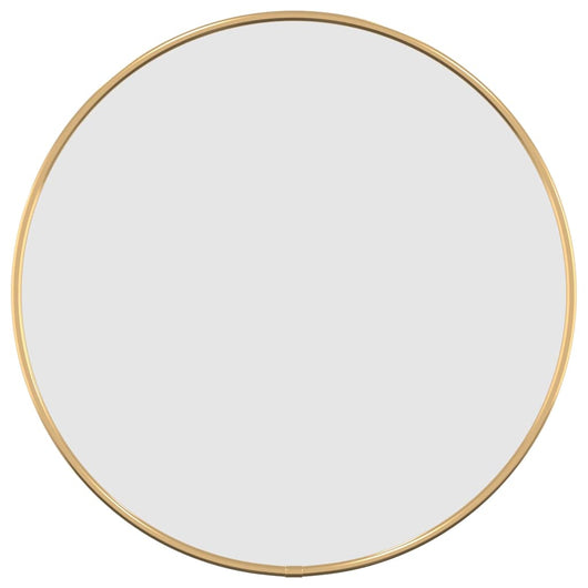 Specchio da Parete-Specchio a muro Dorato ? 40 cm Rotondo