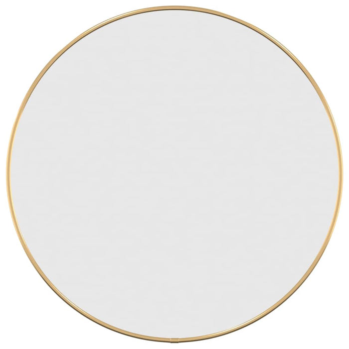 Specchio da Parete Dorato Ã˜ 50 cm Rotondocod mxl 97095