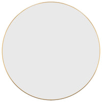 Specchio da Parete Dorato Ã˜ 60 cm Rotondocod mxl 73011