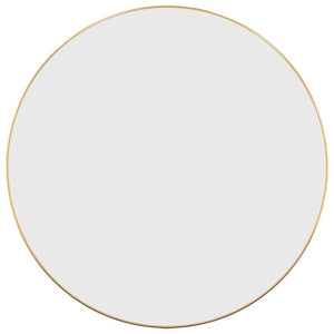 Specchio da Parete Dorato Ø 60 cm Rotondo 348182