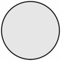 Specchio da Parete Nero Ø 40 cm Rotondo