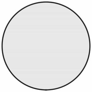 Specchio da Parete-Specchio a muro Nero ? 50 cm Rotondo