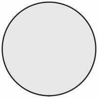 Specchio da Parete Nero Ã˜ 50 cm Rotondocod mxl 120862