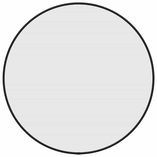 Specchio da Parete Nero Ã˜ 50 cm Rotondocod mxl 120862