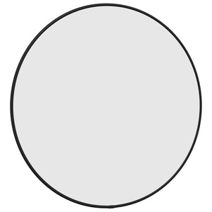 Specchio da Parete Nero Ã˜ 50 cm Rotondocod mxl 120862
