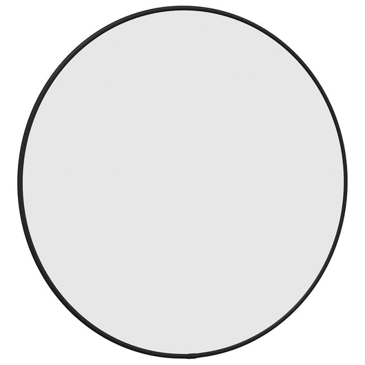 Specchio da Parete-Specchio a muro Nero ? 50 cm Rotondo