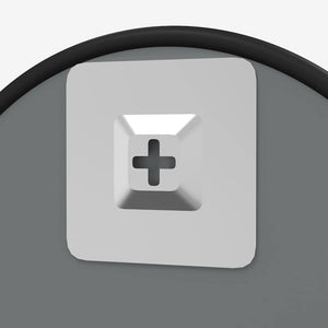 Specchio da Parete-Specchio a muro Nero ? 50 cm Rotondo