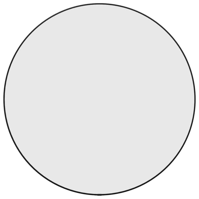 Specchio da Parete Nero Ø 60 cm Rotondo