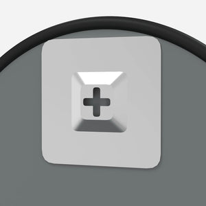 Specchio da Parete Nero Ø 60 cm Rotondo 348187