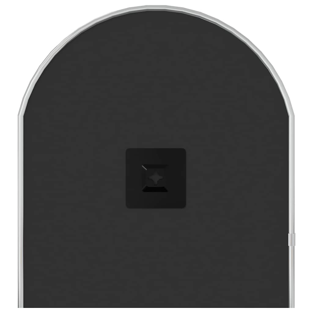 Specchio da Parete-Specchio a Muro-Specchio Decorativo Argento 70x30 cm Ovale