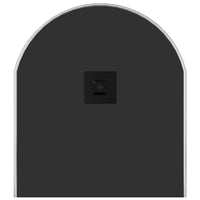 Specchio da Parete-Specchio a Muro-Specchio Decorativo Argento 80x35 cm Ovale