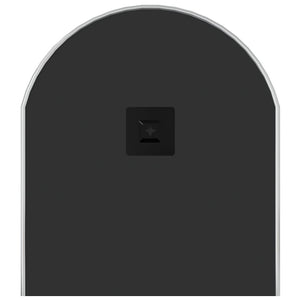 Specchio da Parete-Specchio a Muro-Specchio Decorativo Argento 80x35 cm Ovale