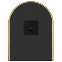 Specchio da Parete-Specchio a Muro-Specchio Decorativo Dorato 60x25 cm Ovale