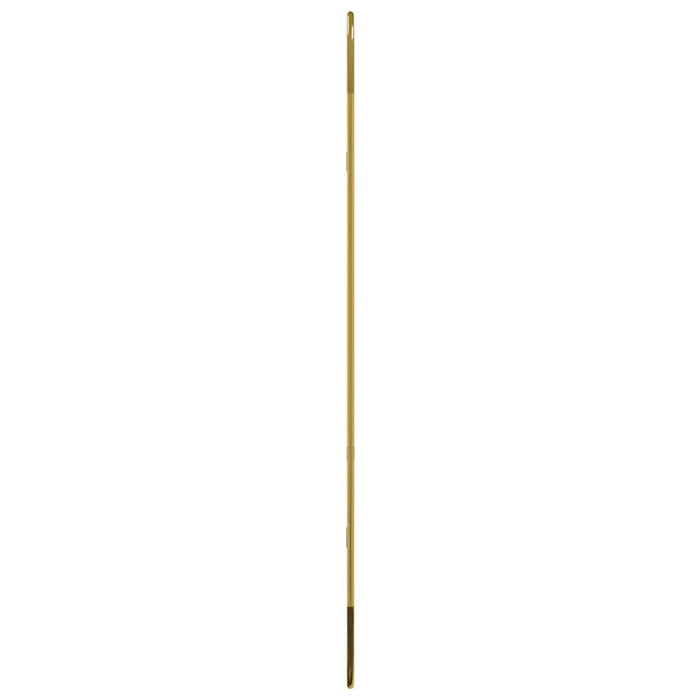 Specchio da Parete Dorato 80x35 cm Ovale 348199