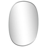 Specchio da Parete Argento 30x25 cm 348209