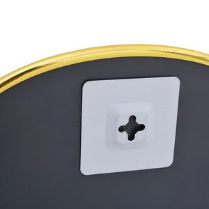 Specchio da Parete Dorato 30x25 cm