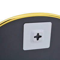 Specchio da Parete Dorato 30x25 cm 348215