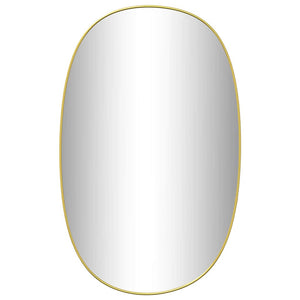 Specchio da Parete Dorato 70x45 cm 348219