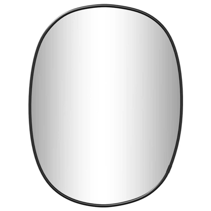 Specchio da Parete Nero 30x25 cm 348221