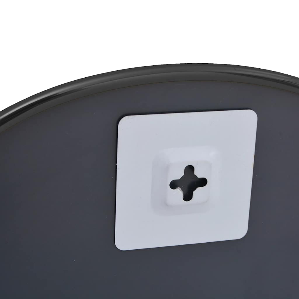 Specchio da Parete Nero 30x25 cm 348221