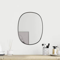 Specchio da Parete Nero 40x30 cm cod mxl 67811