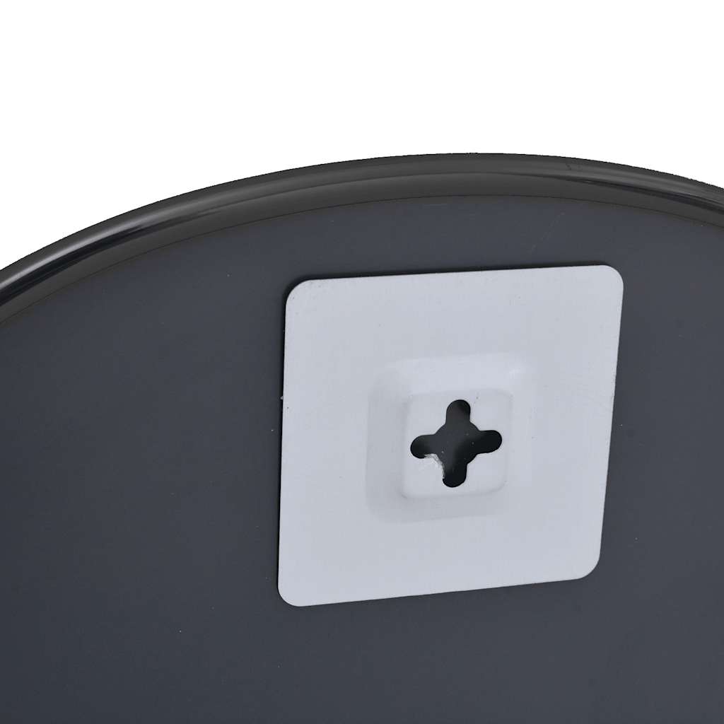 Specchio da Parete Nero 50x35 cm 348223