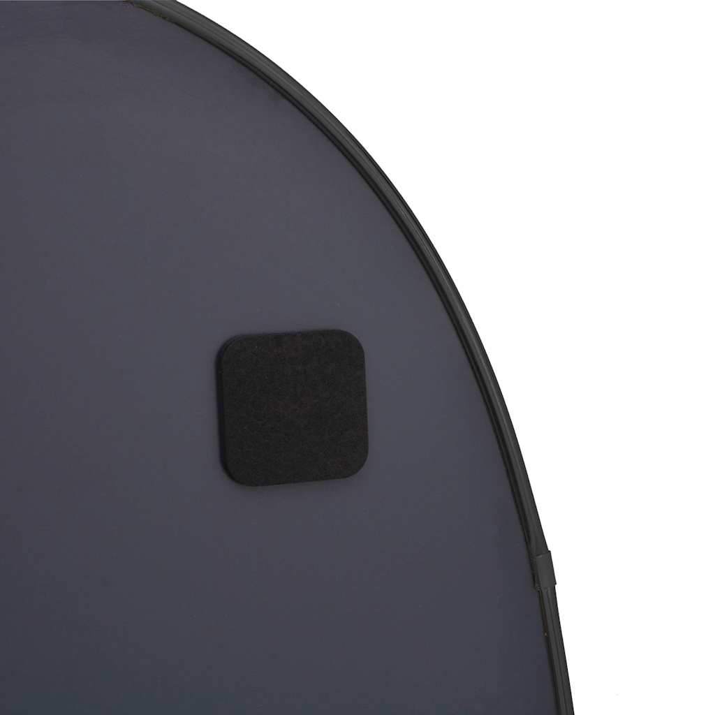 Specchio da Parete-Specchio a Muro-Specchio Decorativo Nero 80x50 cm