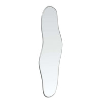 Specchio da Parete Argento 60x25 cm 348254