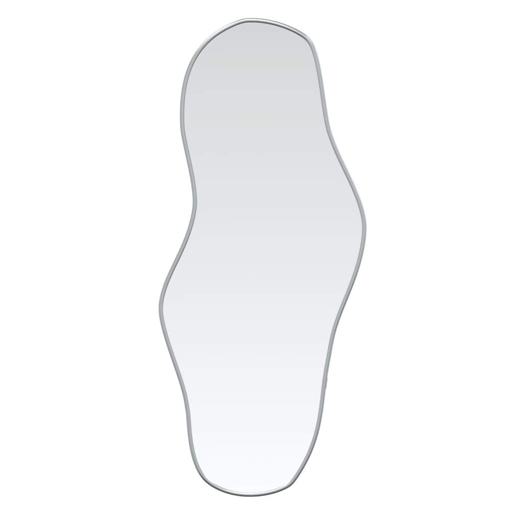 Specchio da Parete Argento 80x35 cm 348256