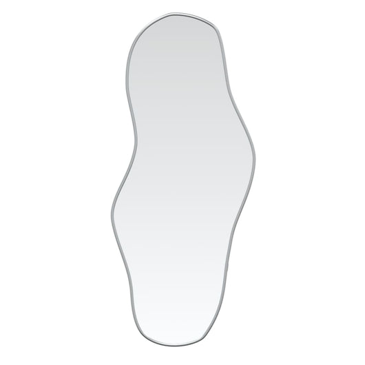 Specchio da Parete Argento 80x35 cm 348256