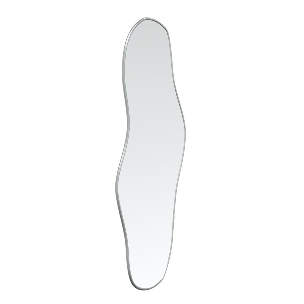 Specchio da Parete Argento 80x35 cm 348256