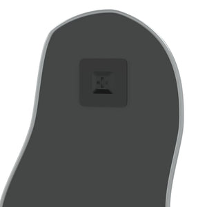 Specchio da Parete Argento 80x35 cm 348256