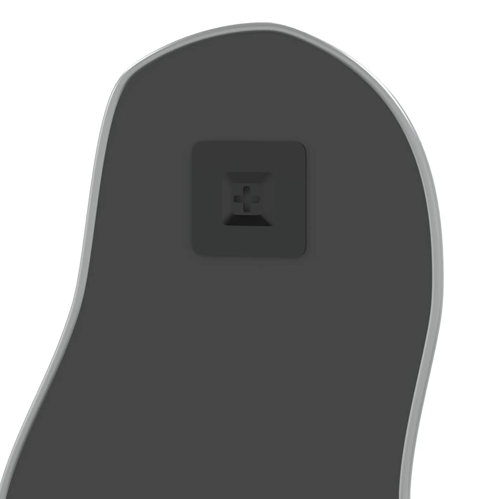 vidaXL Specchio da Parete Argento 90x40 cm