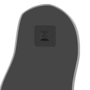 vidaXL Specchio da Parete Argento 90x40 cm