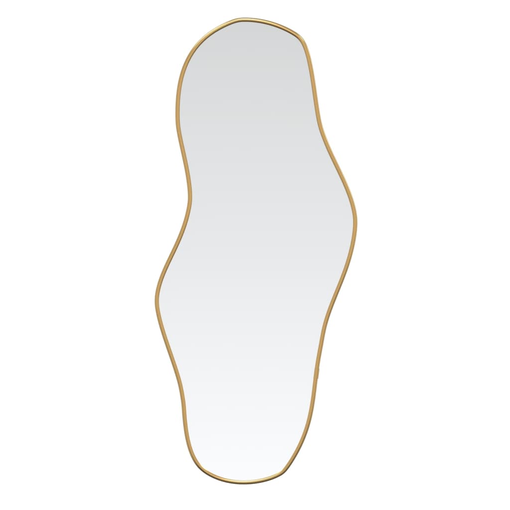 Specchio da Parete Dorato 80x35 cm 348261