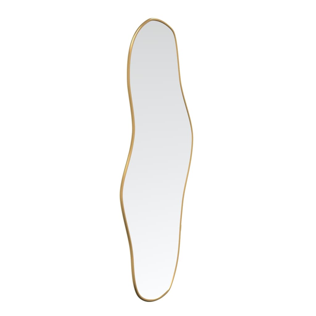 Specchio da Parete Dorato 80x35 cm 348261