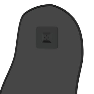 Specchio da Parete-Specchio a Muro-Specchio Decorativo Nero 60x25 cm