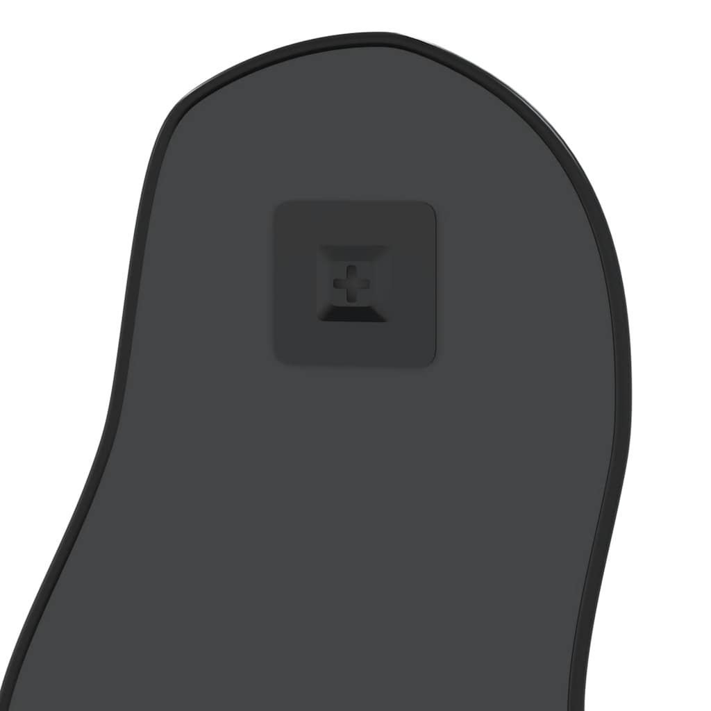 Specchio da Parete-Specchio a muro Nero 100x45 cm