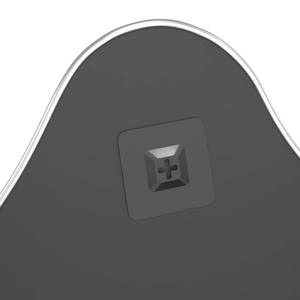 vidaXL Specchio da Parete Argento 50x40 cm