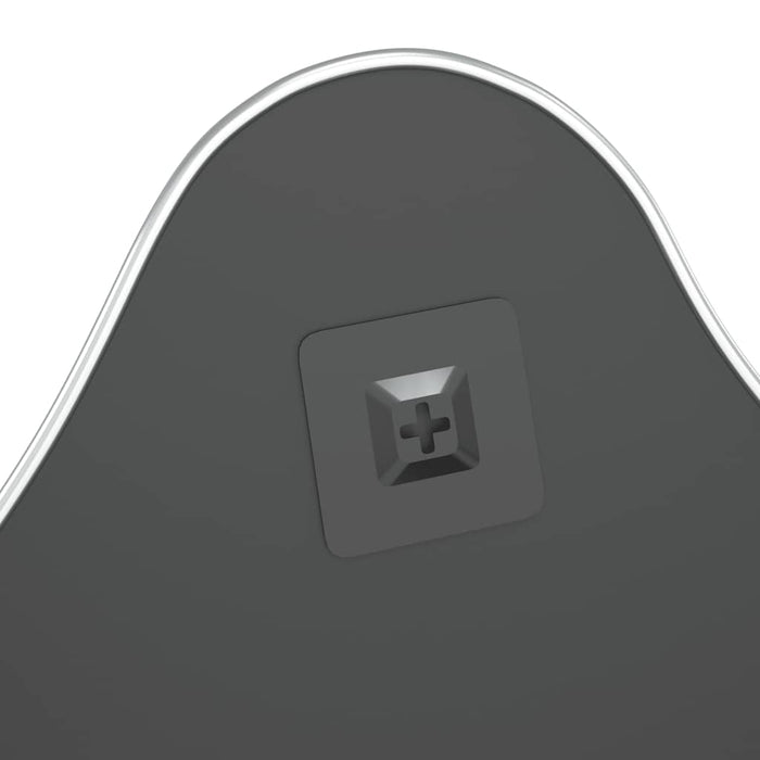 vidaXL Specchio da Parete Argento 50x40 cm