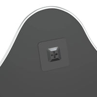 Specchio da Parete-Specchio a muro Argento 60x50 cm 571799