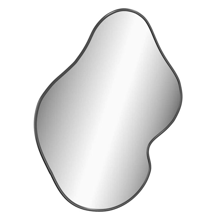 Specchio da Parete-Specchio a Muro-Specchio Decorativo Nero 60x50 cm