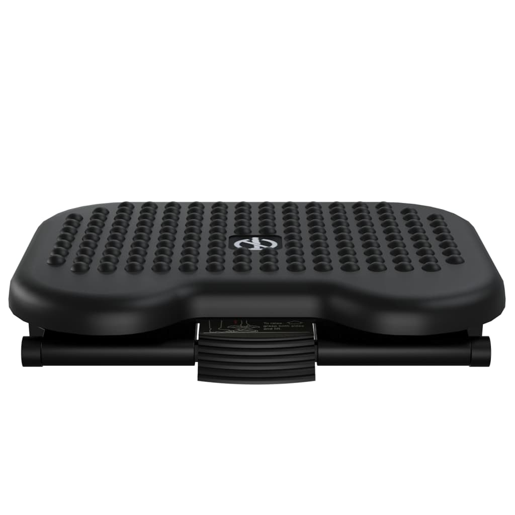 Poggiapiedi Nero 46x34,5x11 cm 51730