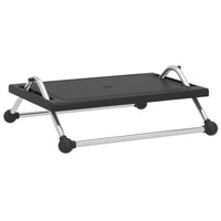 Poggiapiedi Nero 45x40x13,5 cm 51732