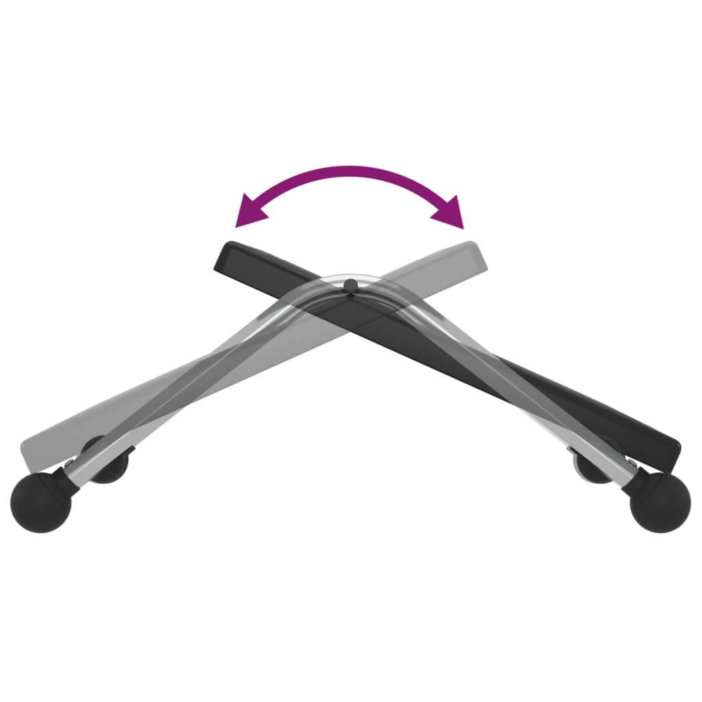 Poggiapiedi Nero 45x40x13,5 cm 51732