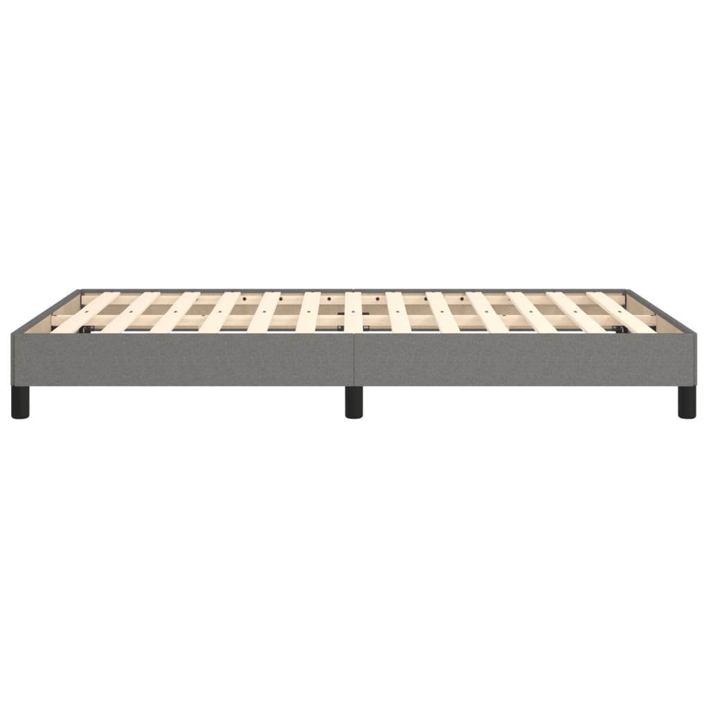 Giroletto senza Materasso Grigio Scuro 120x200 cm Tessuto 346705