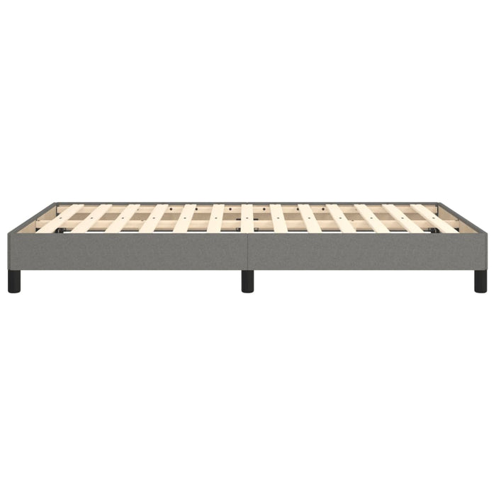 Giroletto senza Materasso Grigio Scuro 120x200 cm Tessuto 346705