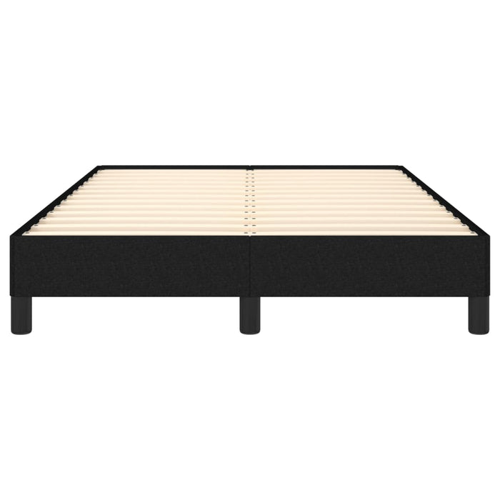 Giroletto senza Materasso-Struttura Letto Nero 120x200 cm Tessuto 635682